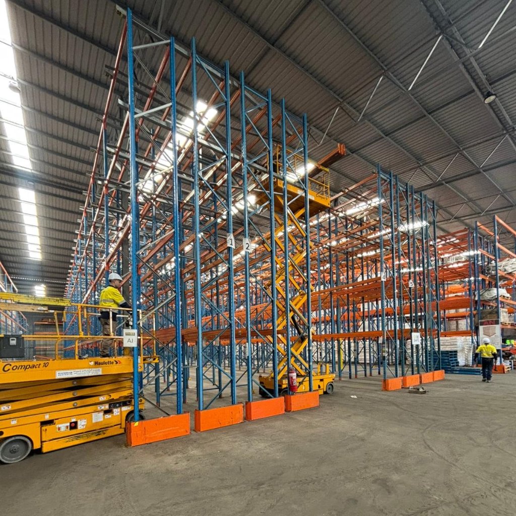 Large-Scale Warehouse Racking Install