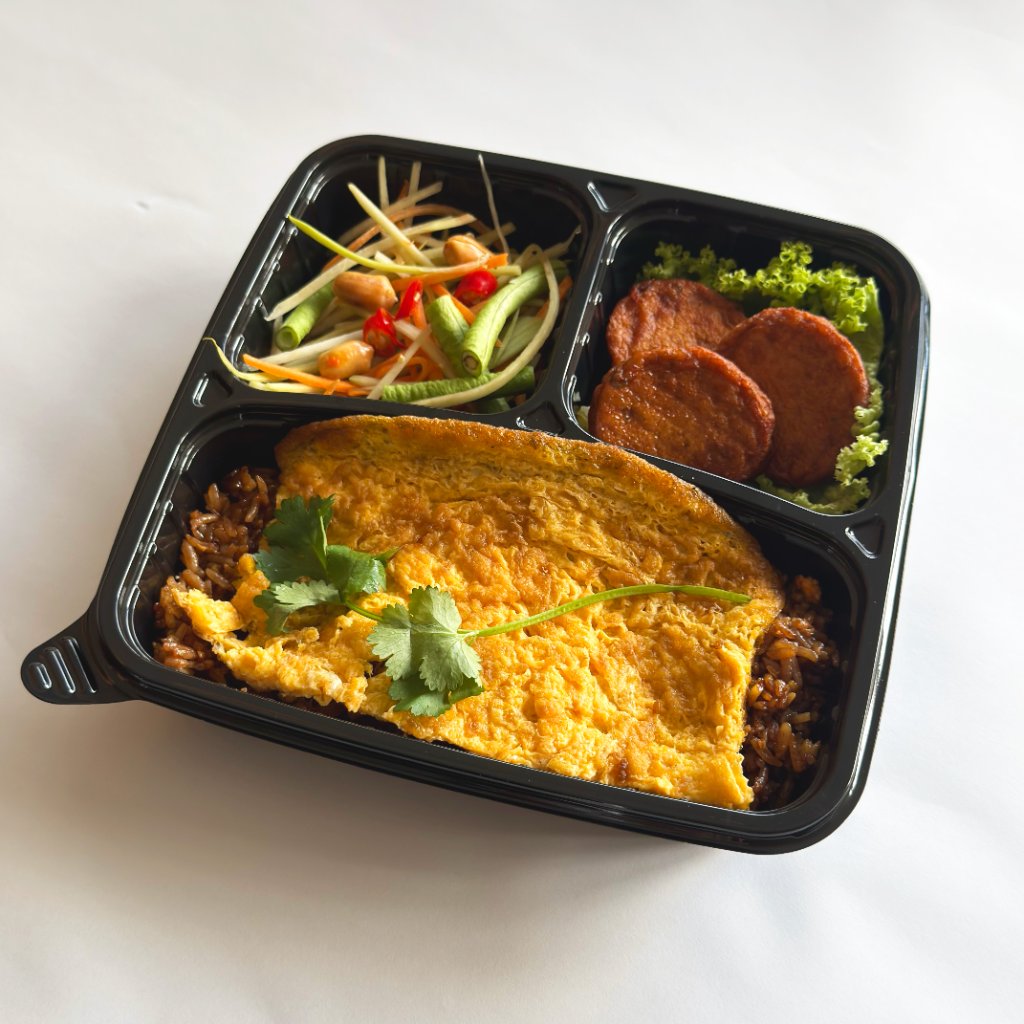 Thai Fried Rice with Thai Fish Cake