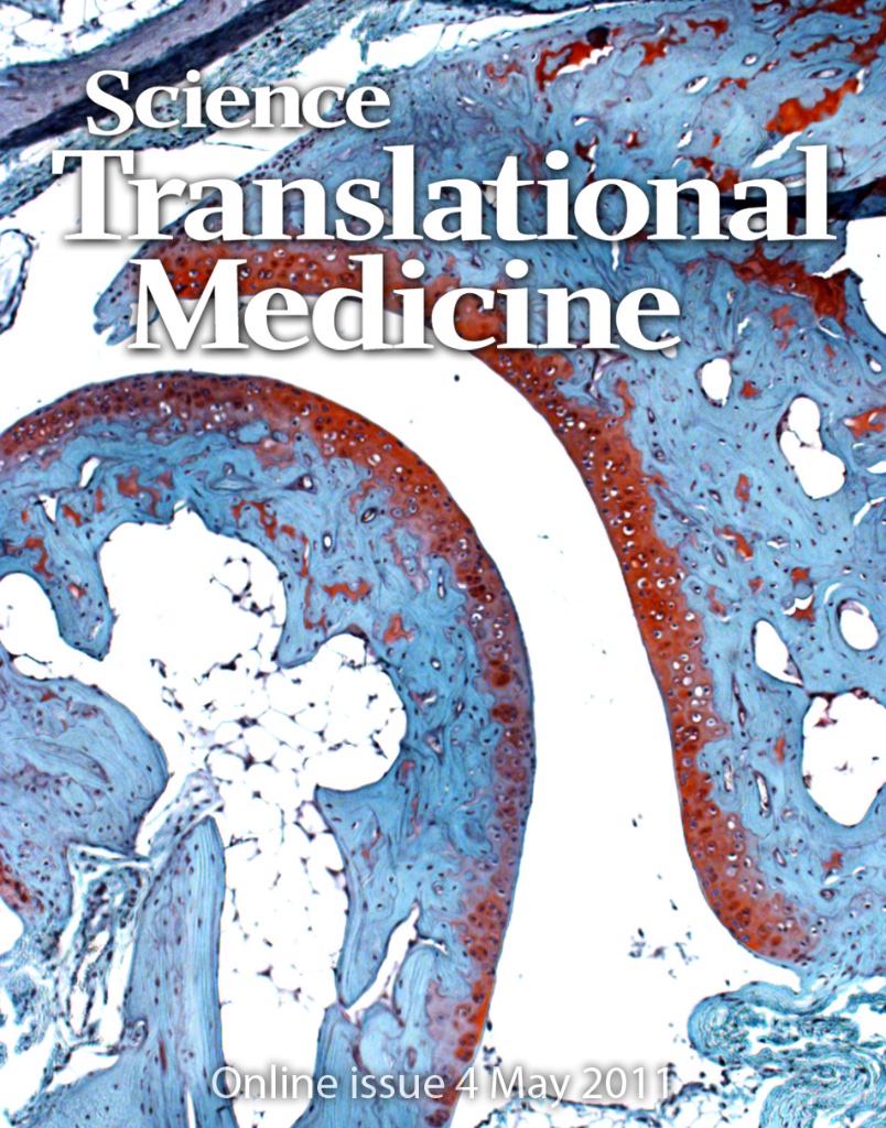 Science Translational Medicine cover
