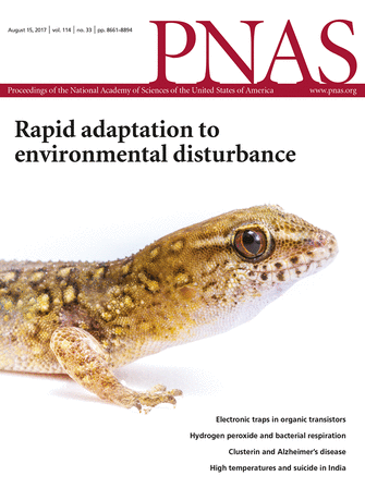 PNAS cover