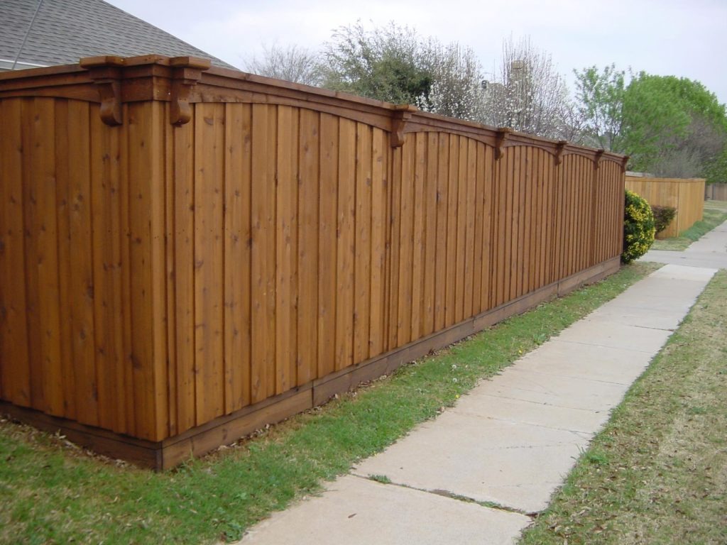 Premium cedar privacy fence installed in DFW Texas by Harbinger