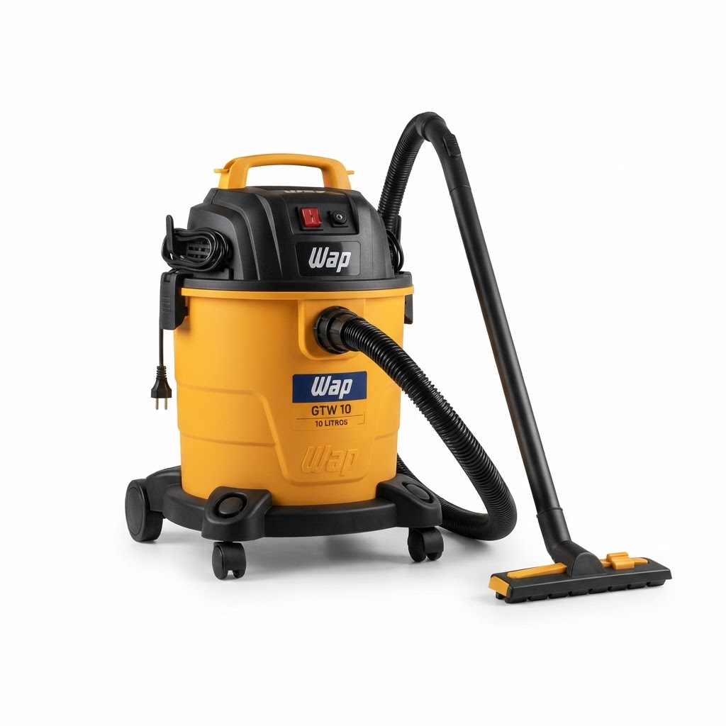 Aspirador de Pó e Água Wap GTW 10 1400W 10 Litros
