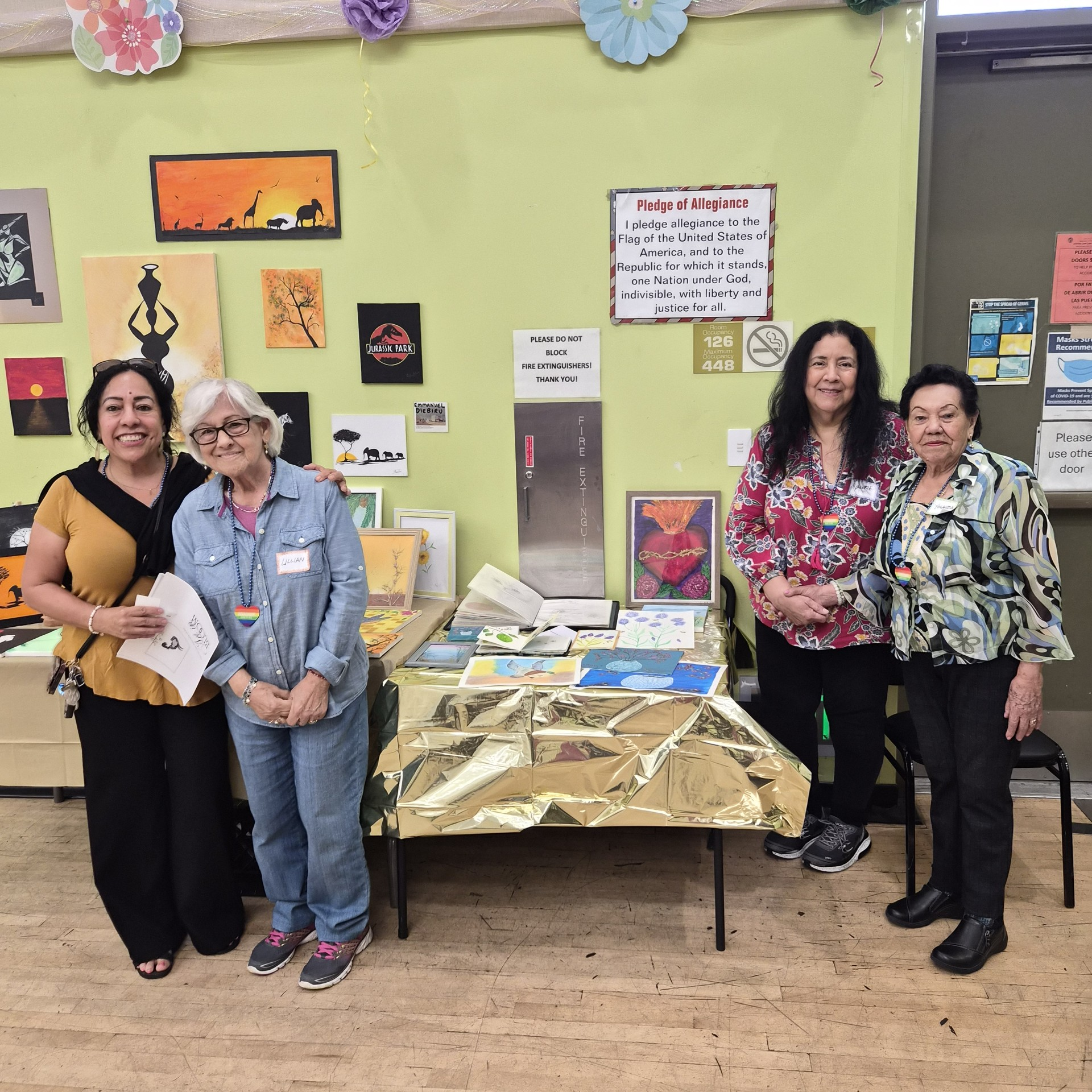 Volunteers serving the community