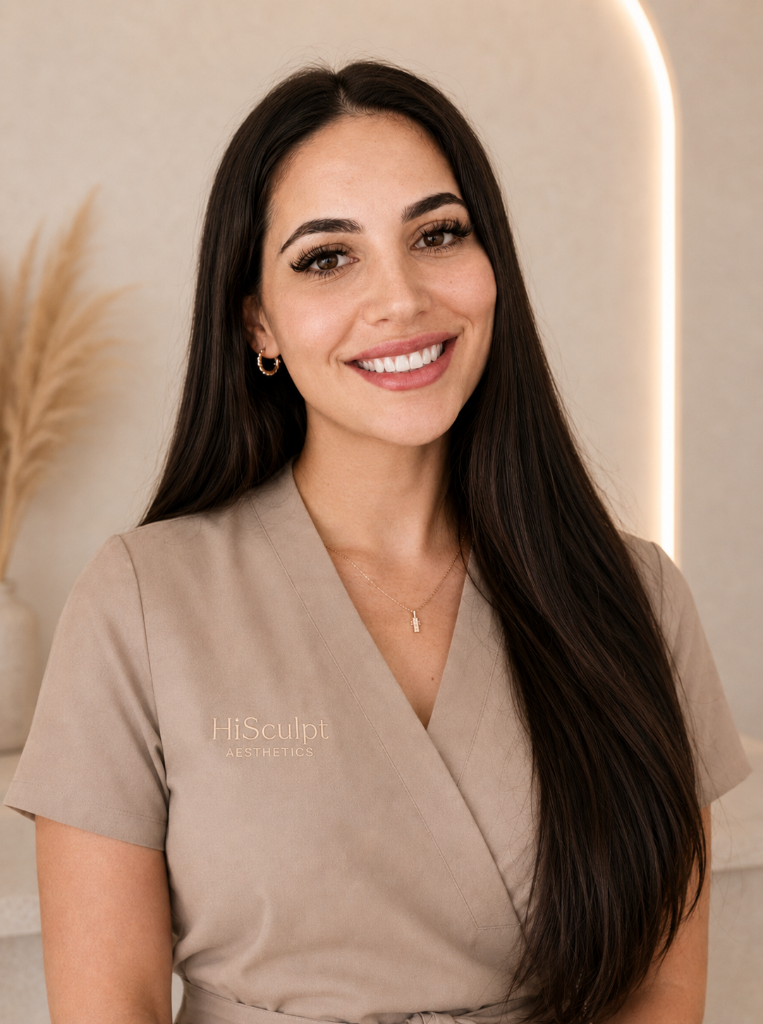 Dafni, founder and practitioner at HiSculpt Aesthetics