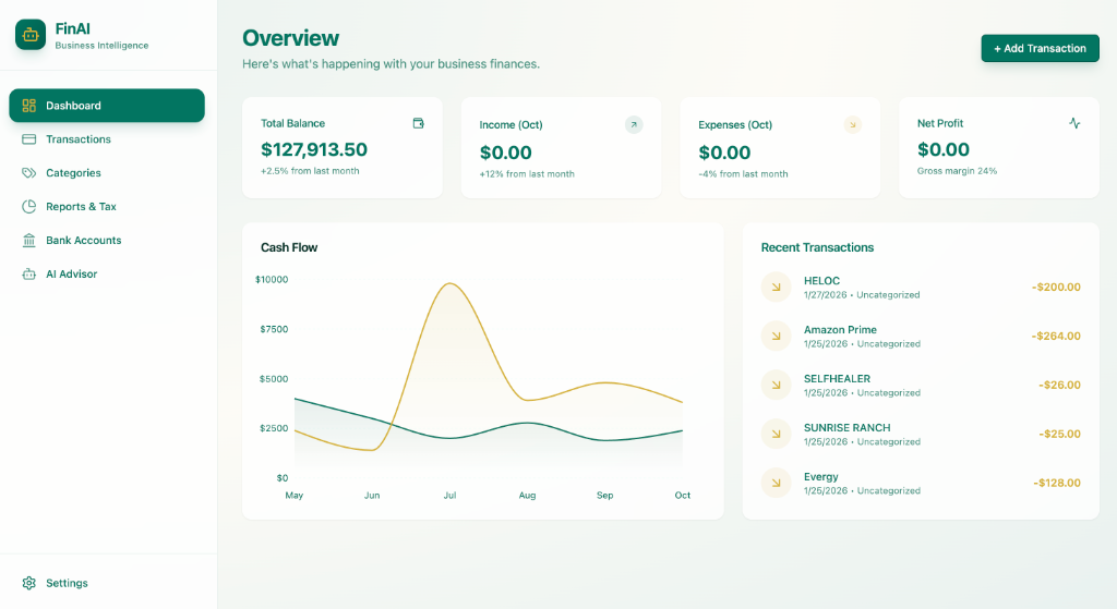 Financial AI Solution