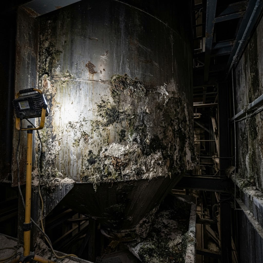 Silo Cleaning — Mold & Residue Removal before