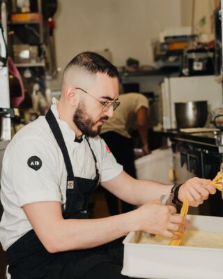 Chef in kitchen
