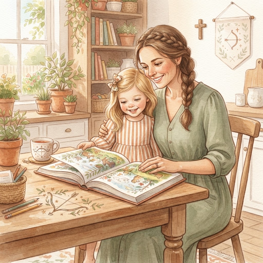 Madre e hijo leyendo juntos