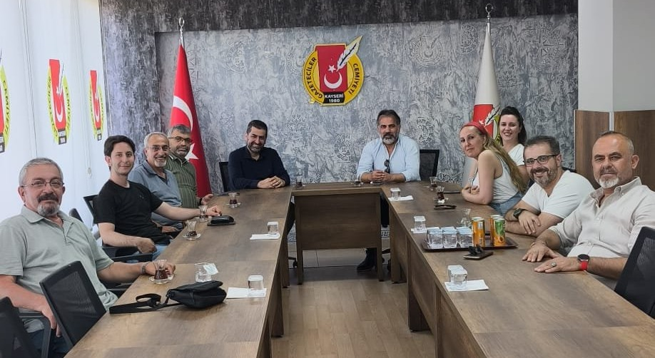 Kayseri Gazeteciler Cemiyeti - Erciyes Üniversitesi Öğrencileri ile Ziyaret