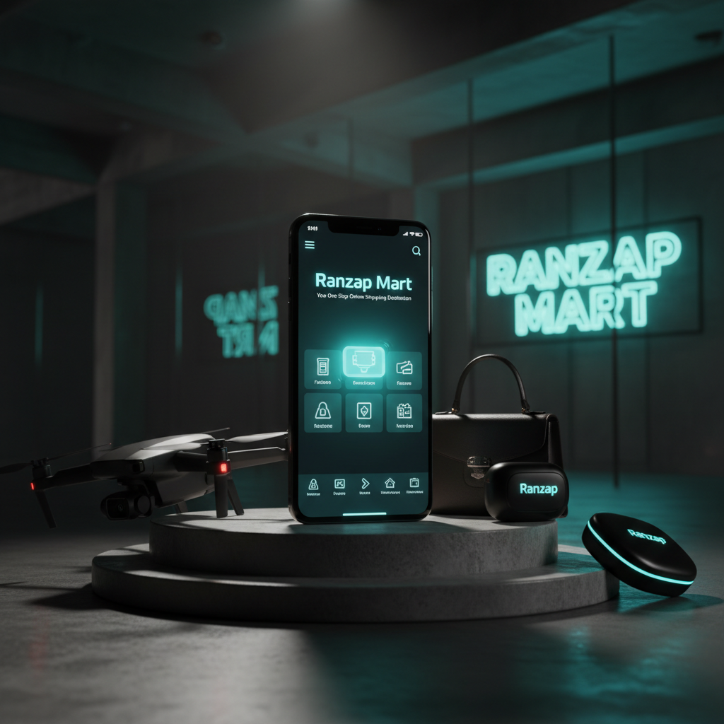Ranzap Mart - E-commerce brand visual for ranzap.com