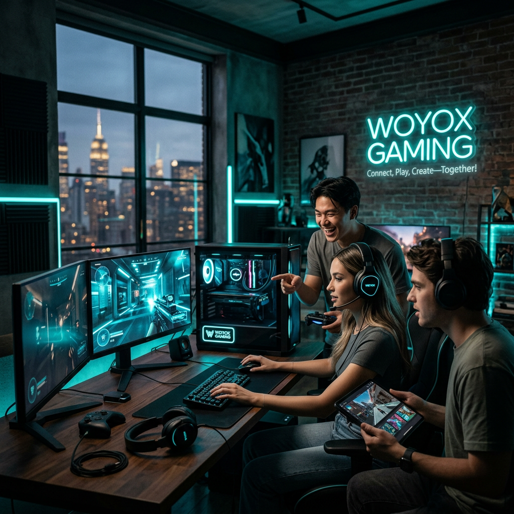 Woyox Gaming brand visual
