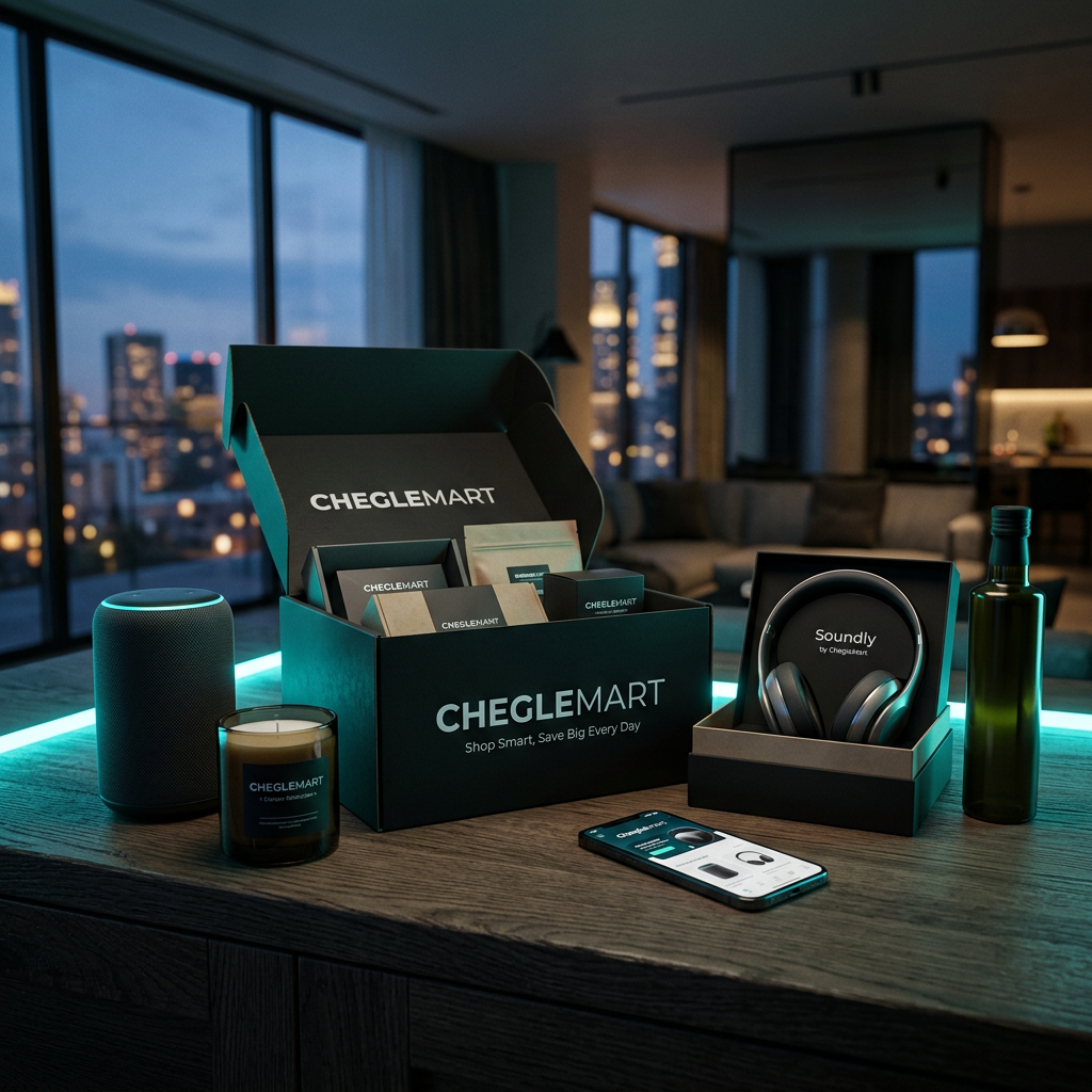 ChegleMart - E-commerce brand visual for chegle.com