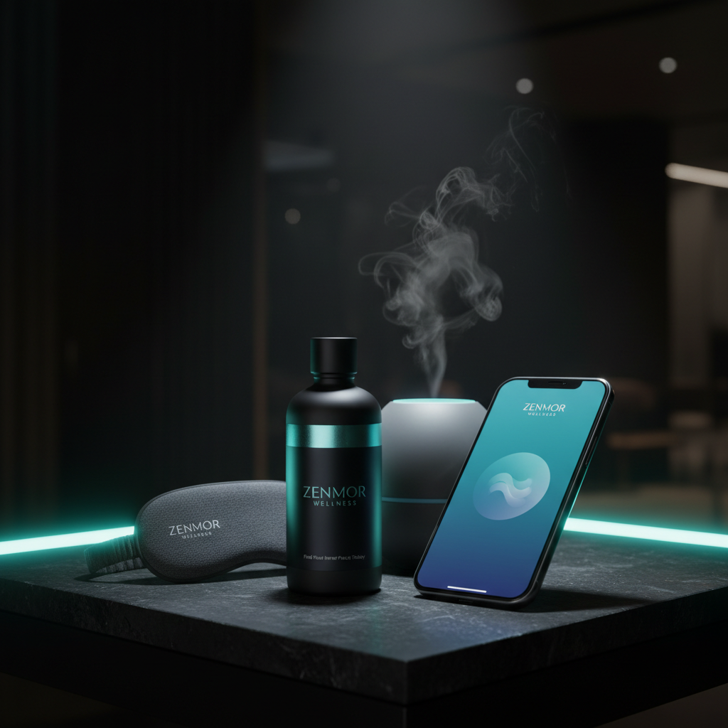 Zenmor Wellness brand visual