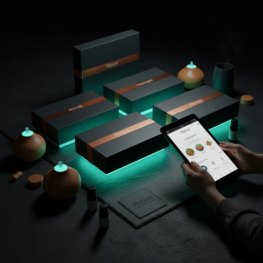 Aboxus Wellness brand visual