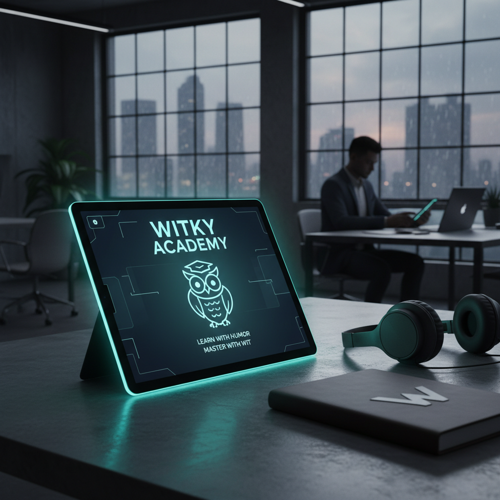 Witky Academy brand visual