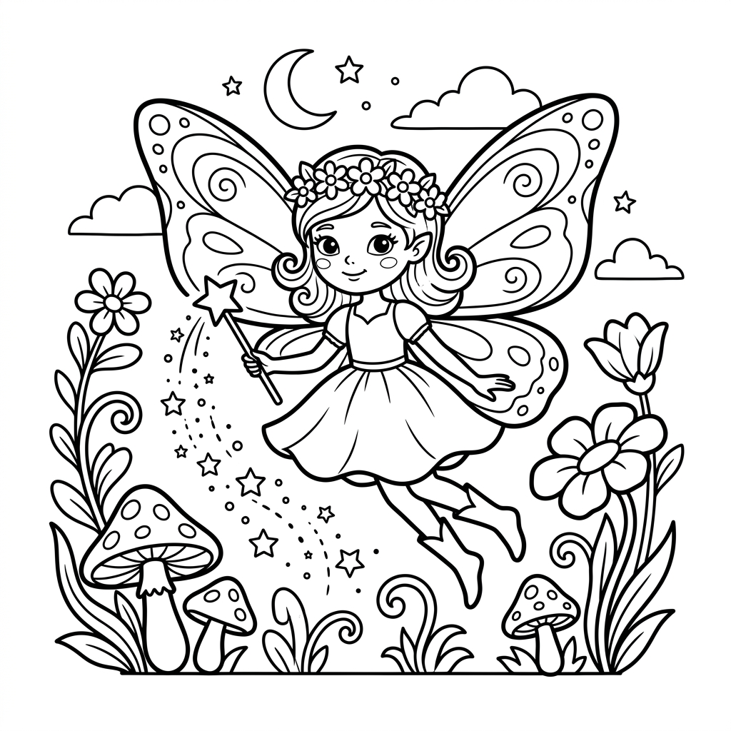 Dessin de fée 2