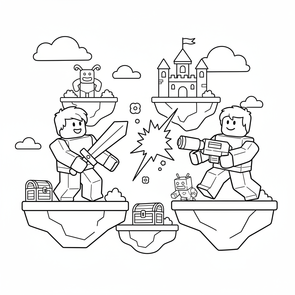Rivals 游戏涂色页 10