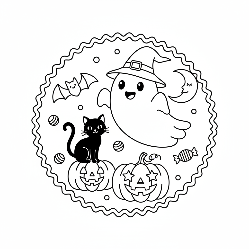 Coloriage Halloween 10 à imprimer