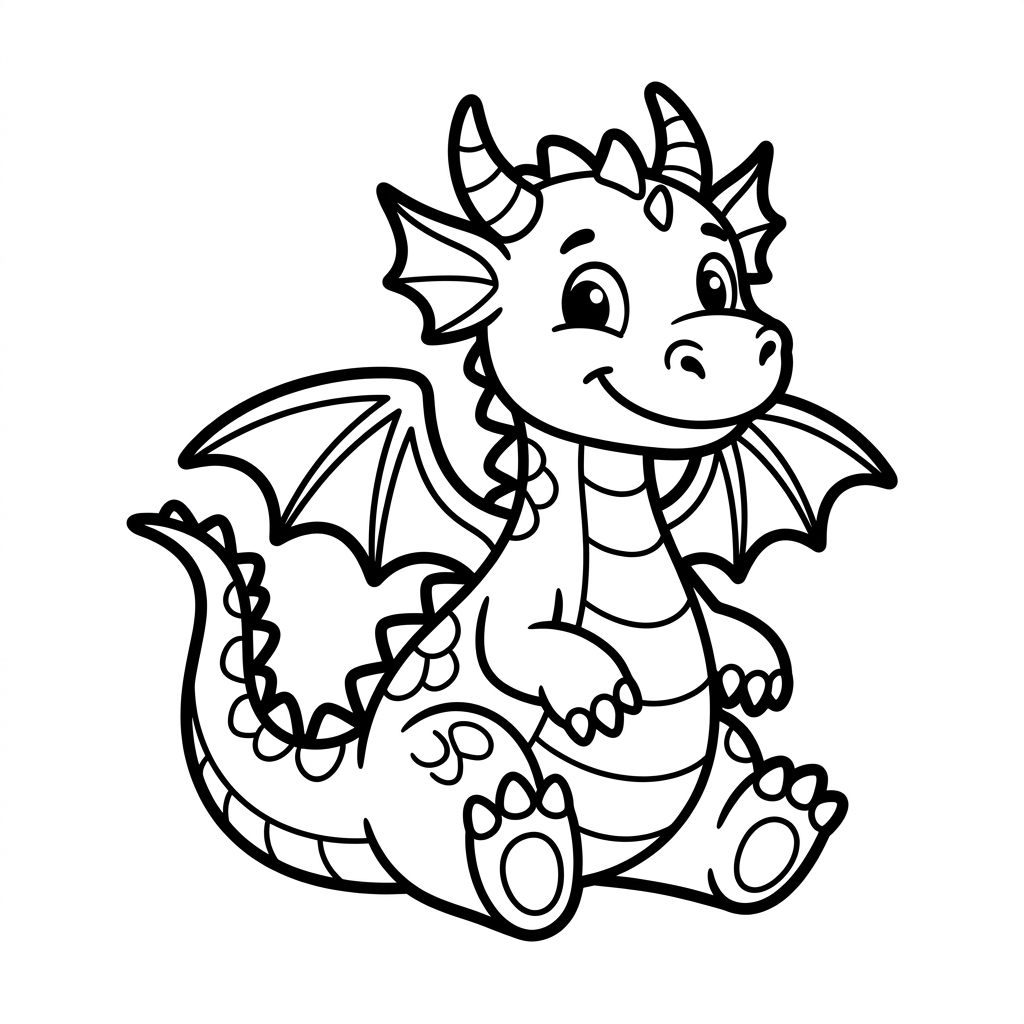 Dessin de dragon 4