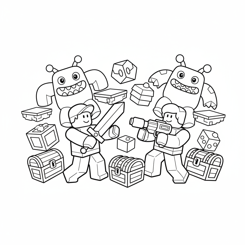 Rivals 6 coloring page