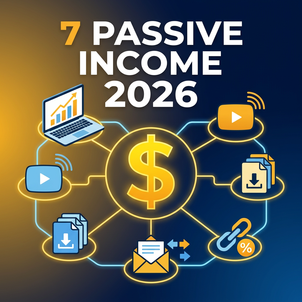 7 Passive Income Ideas for Beginners That Actually Work in 2026