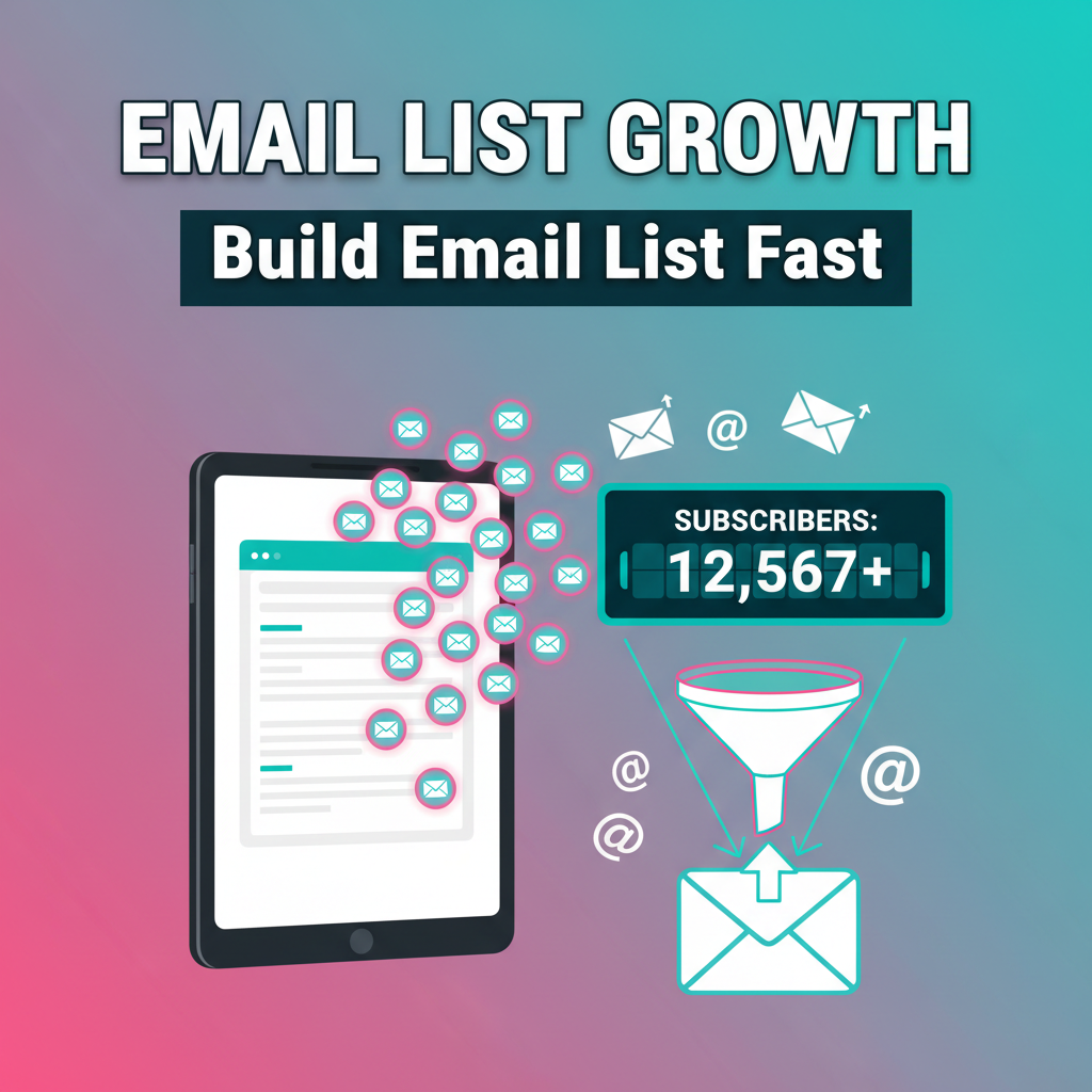 How to Build an Email List Fast (Even as a Beginner)