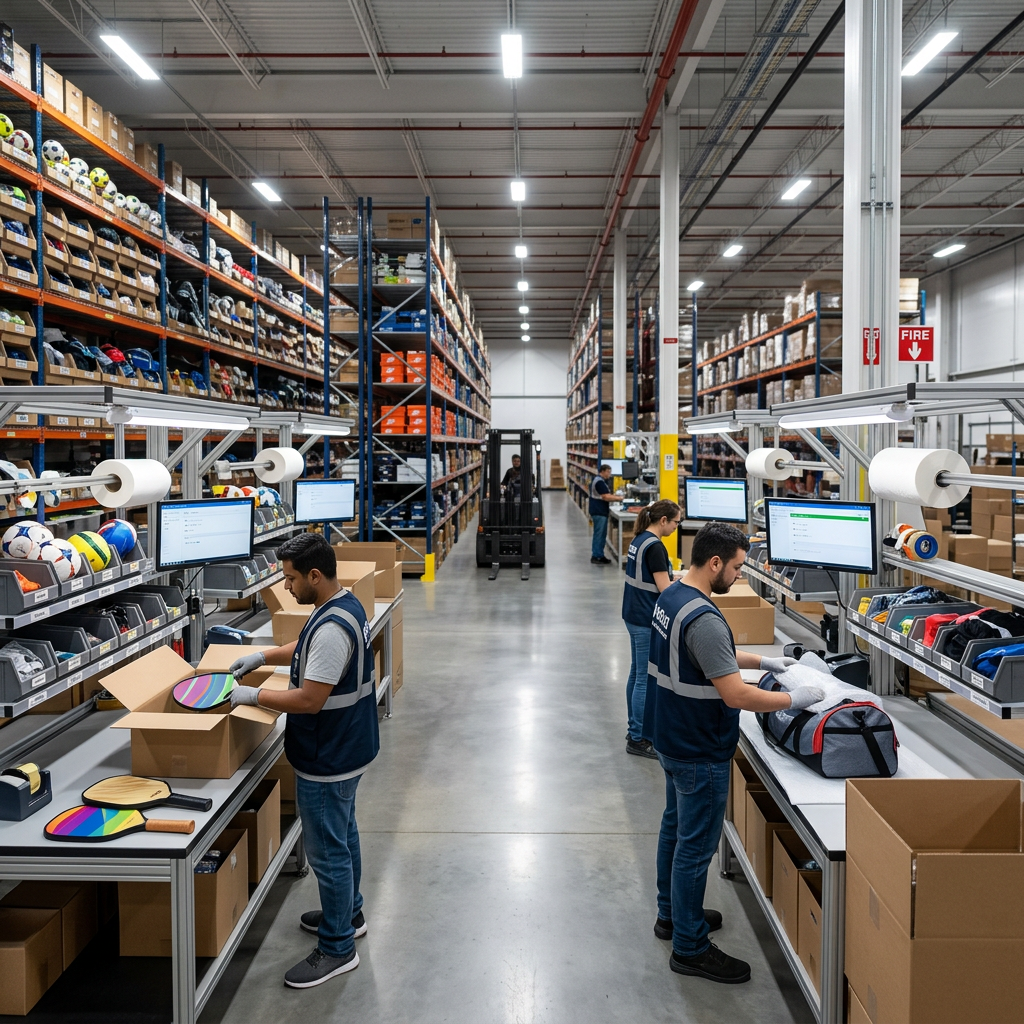 Bayside Online sports fulfillment center