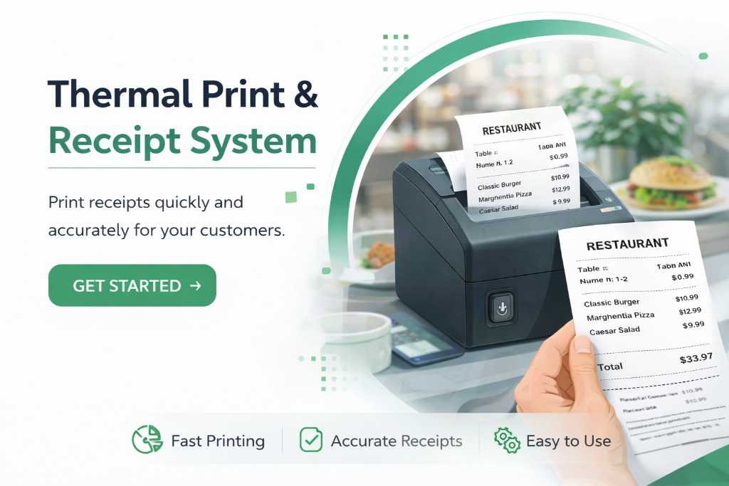 Thermal Print & Receipt System