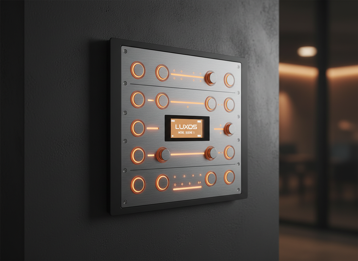 Lighting control panel