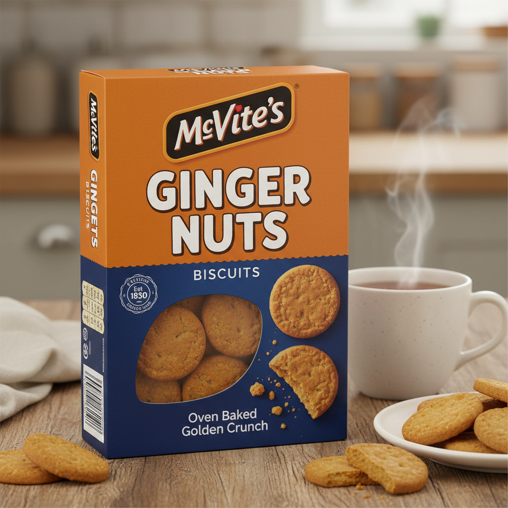 McVities Ginger Nuts Biscuits 250g