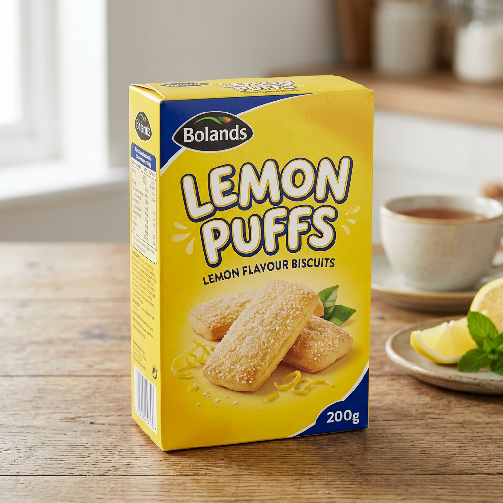 Bolands Lemon Puffs 200g
