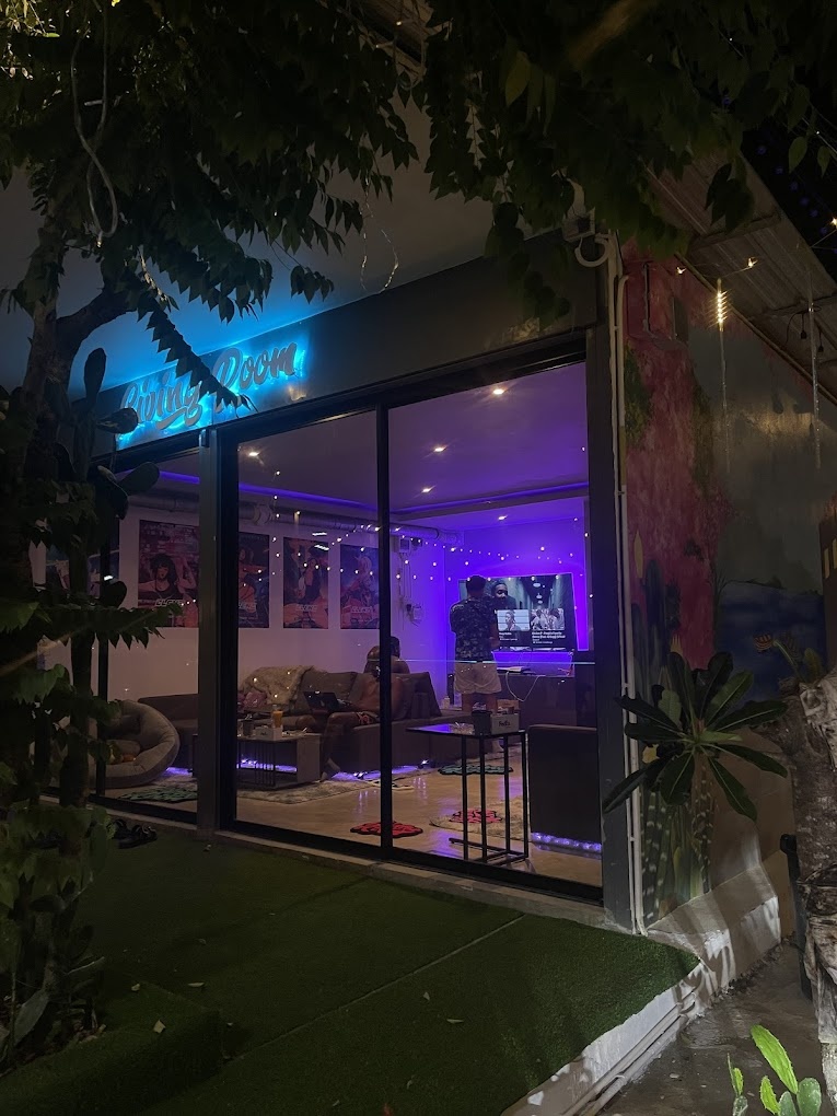 Living Room Koh Samui shop interior Thailand dispensary