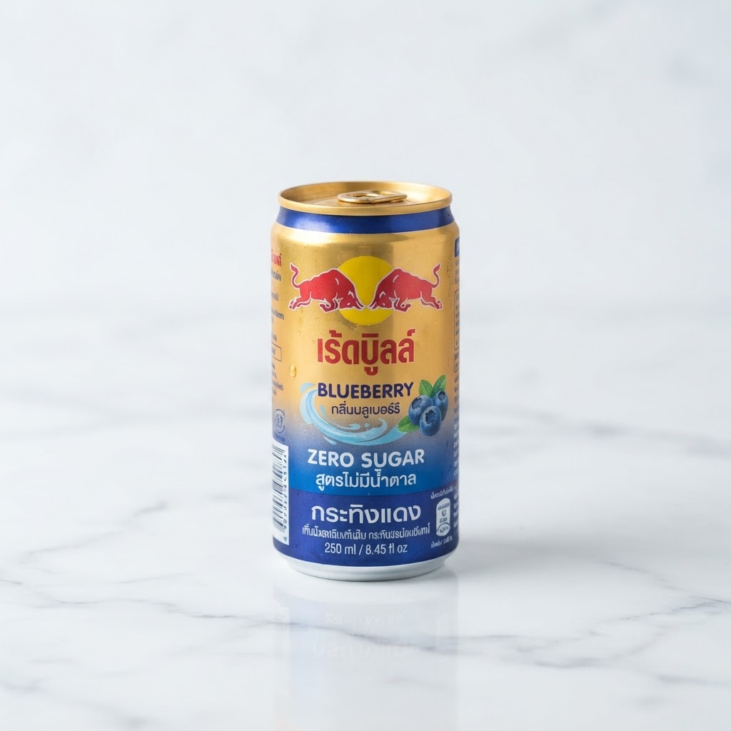 Red Bull Thai Zero Sugar Blueberry British Drinks Thailand Bossmans Living Room UK drinks delivery
