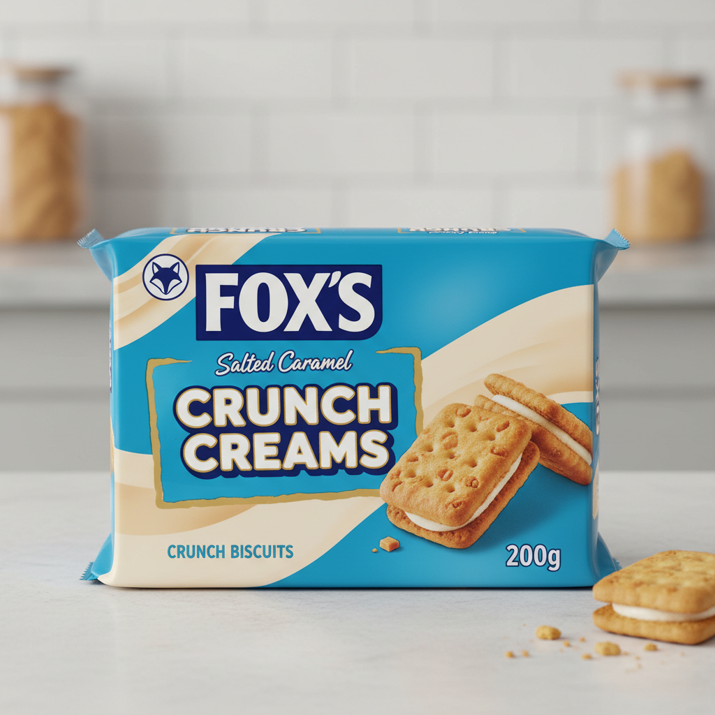 Fox's Salted Caramel Crunch Creams 200g