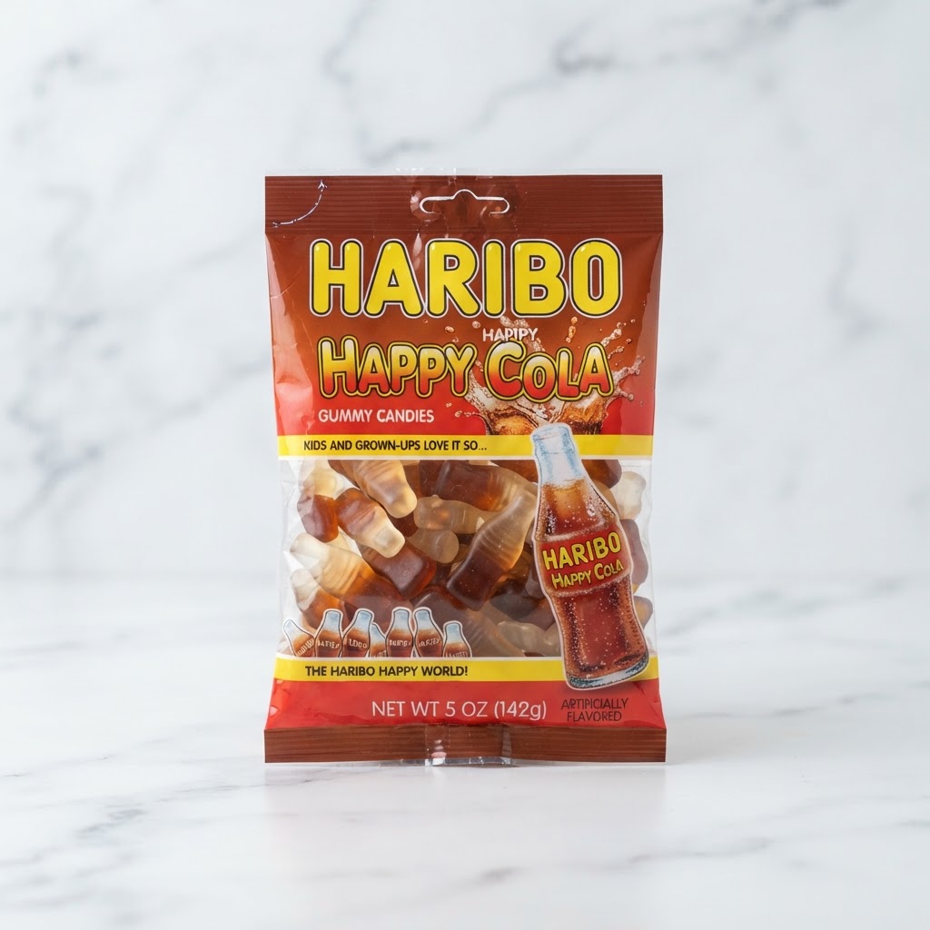 Haribo Happy Cola (Small Bag) British Snacks Thailand Bossmans Living Room UK snacks delivery