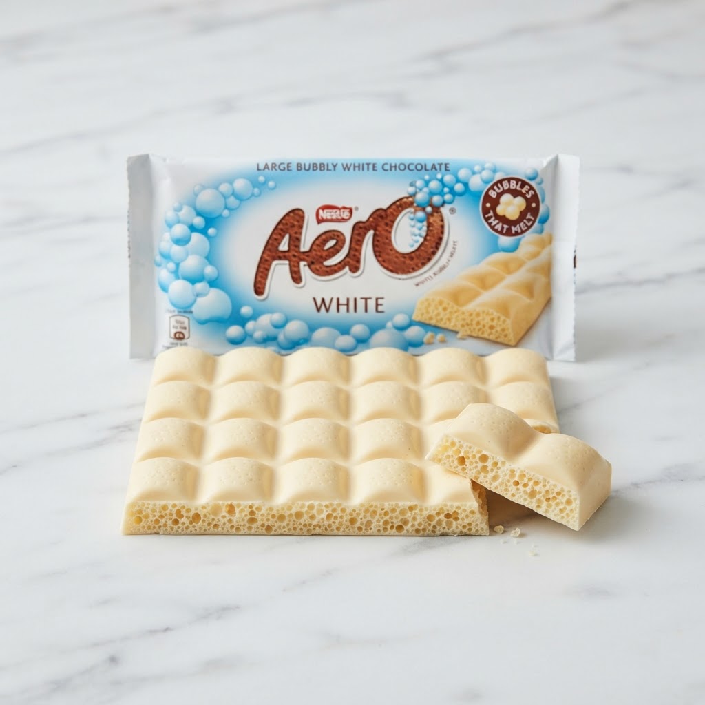 White Aero Big British Snacks Thailand Bossmans Living Room UK snacks delivery