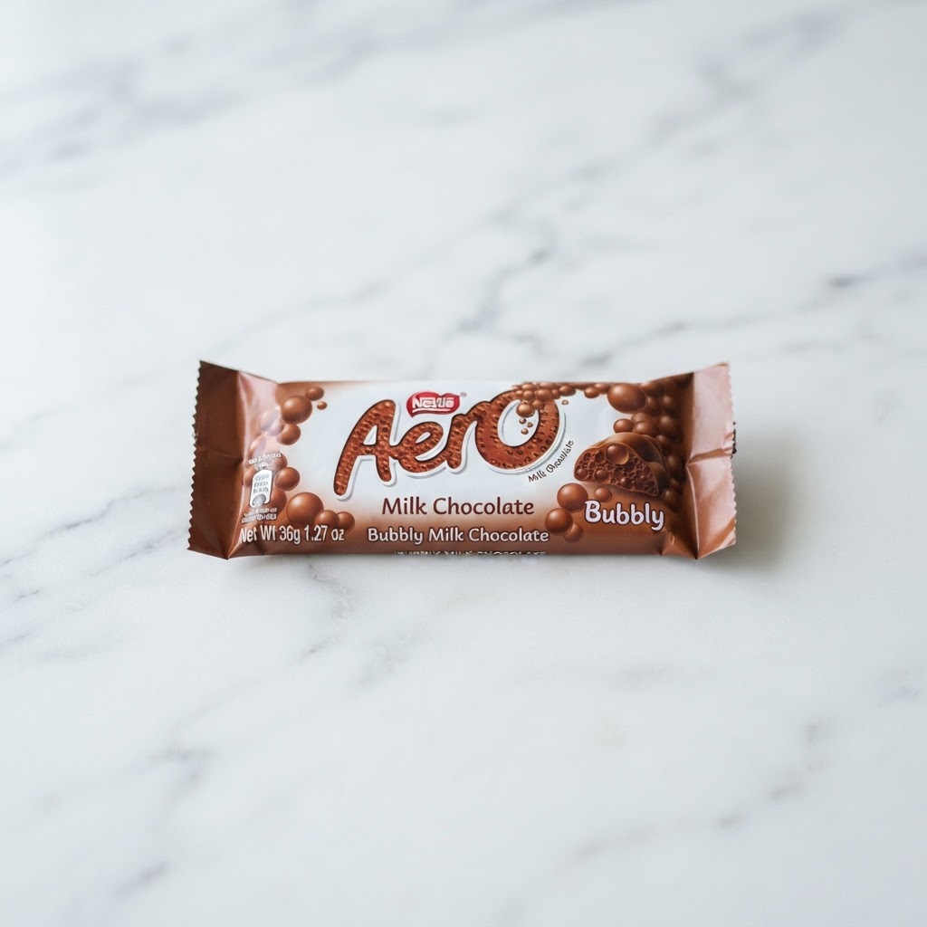 Milk Chocolate Aero British Snacks Thailand Bossmans Living Room UK snacks delivery