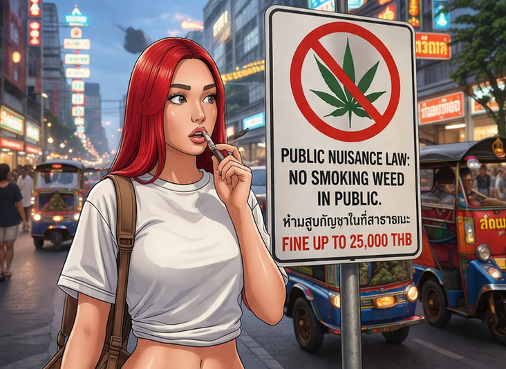 Can I Smoke Weed in Public? Thailand's 2026 Rules Explained