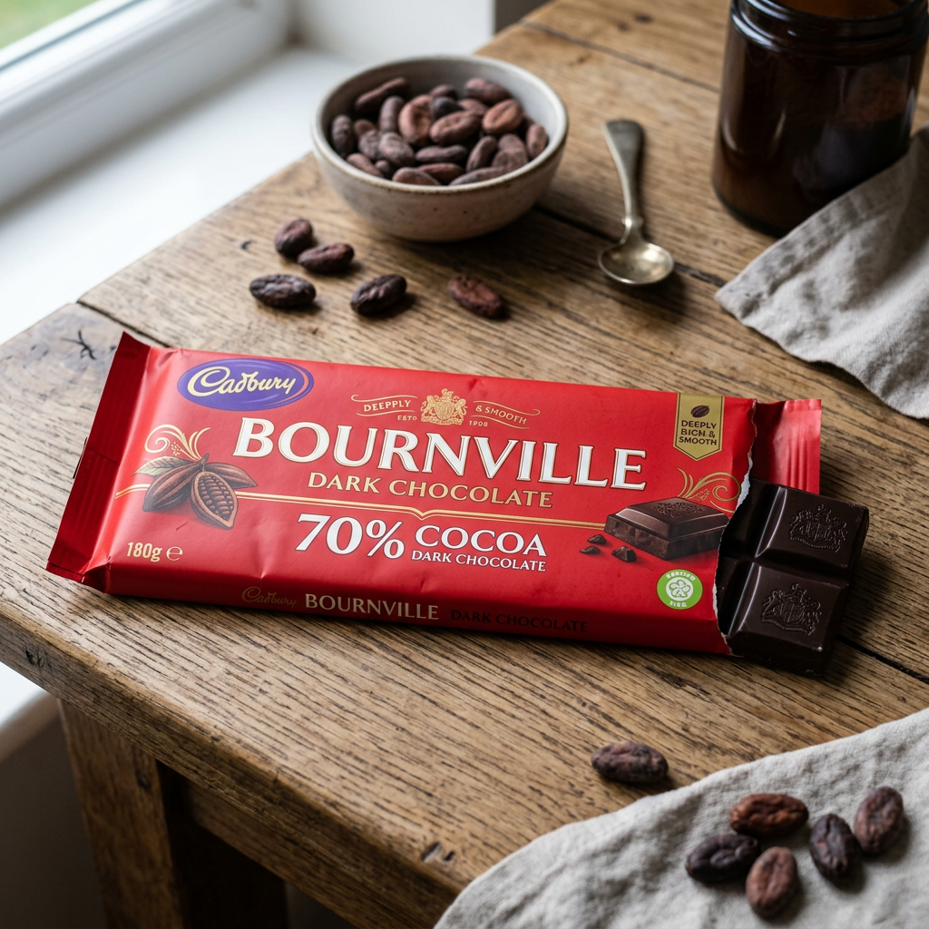 Cadbury's Bournville Dark Chocolate 180g