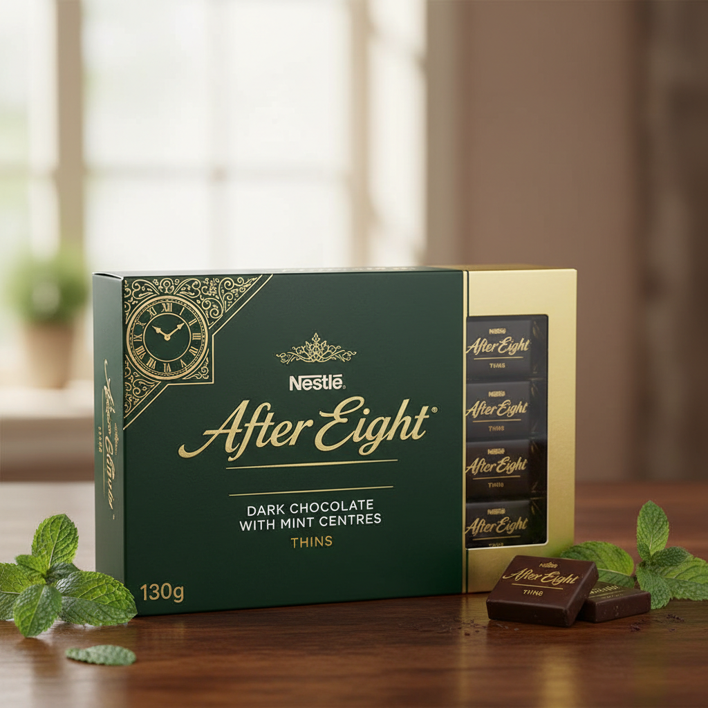 Nestle After Eight Mint Dark Chocolate Thins 130g