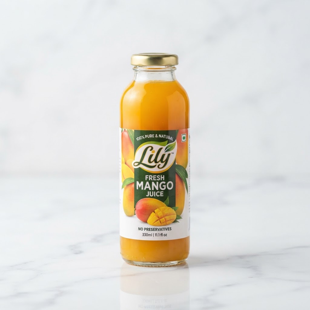 Lily Fresh Mango Juice British Drinks Thailand Bossmans Living Room UK drinks delivery