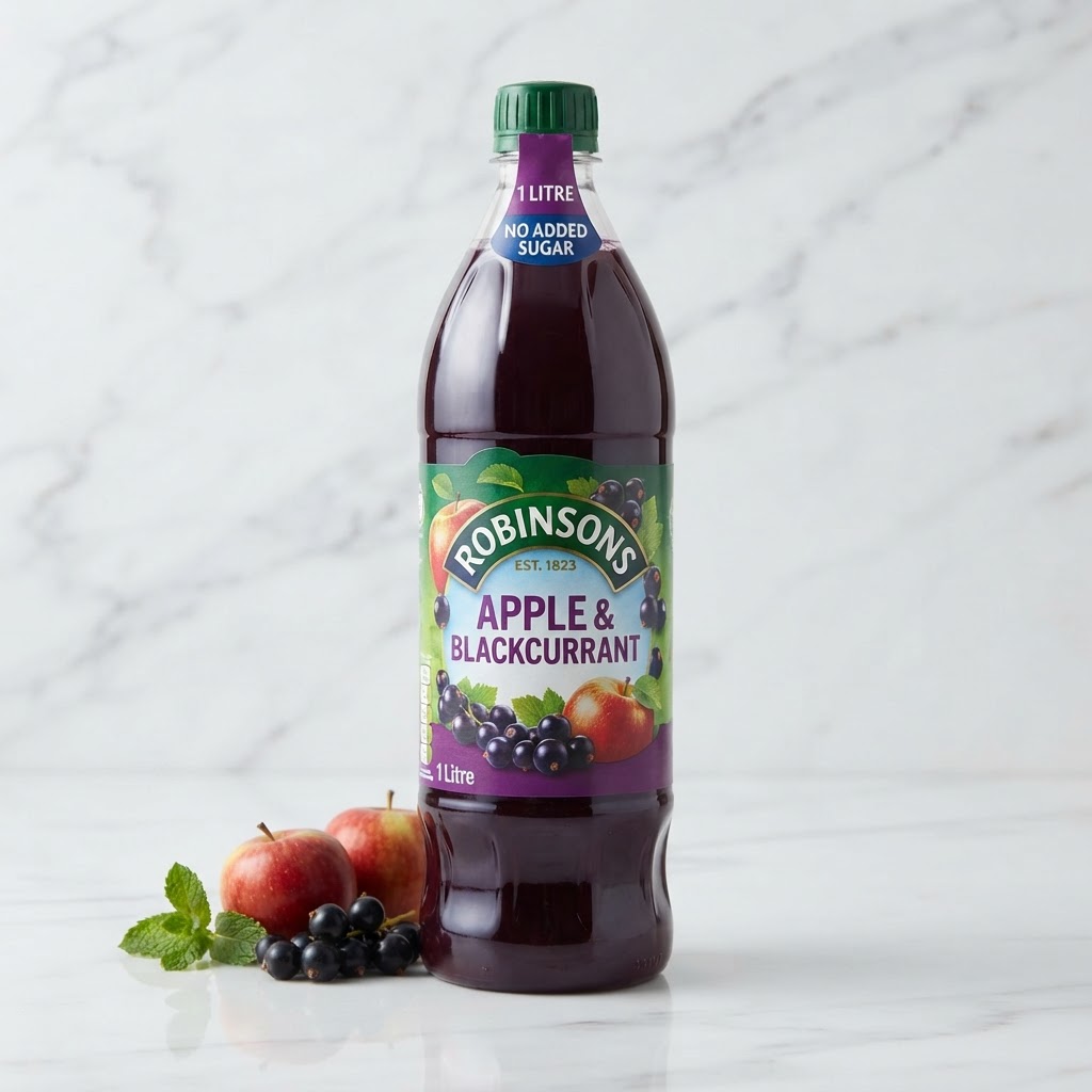 Robinsons Apple & Blackcurrant 1L British Drinks Thailand Bossmans Living Room UK drinks delivery