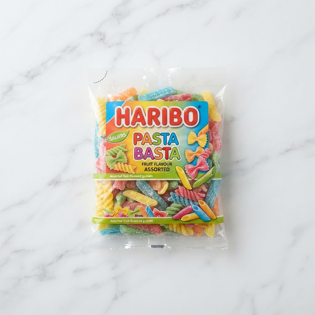 Haribo Pasta Basta British Snacks Thailand Bossmans Living Room UK snacks delivery