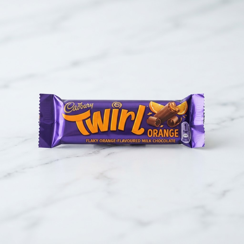 Cadbury Twirl Orange British Snacks Thailand Bossmans Living Room UK snacks delivery