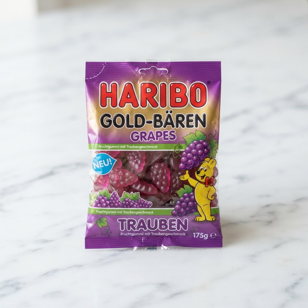 Haribo Grapes (Small Bag) British Snacks Thailand Bossmans Living Room UK snacks delivery