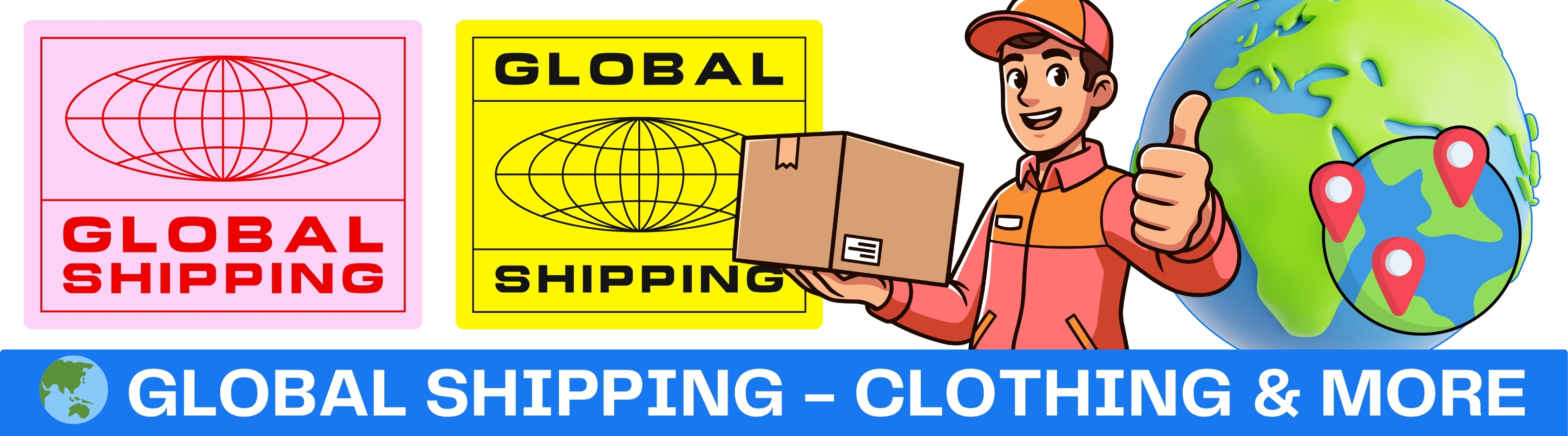 Global Shipping - Clothing & More