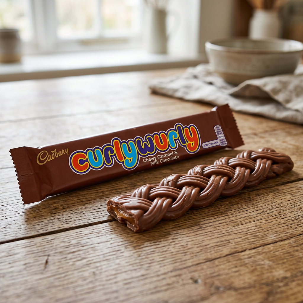 Cadbury Curly Wurly Chocolate Bar 21.5g