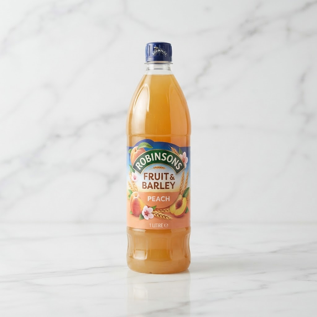 Robinsons Fruit & Barley Peach 1L British Drinks Thailand Bossmans Living Room UK drinks delivery