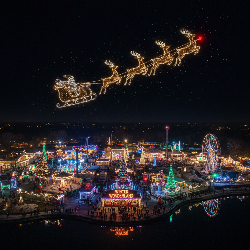 Parc d'attractions & Centres commerciaux