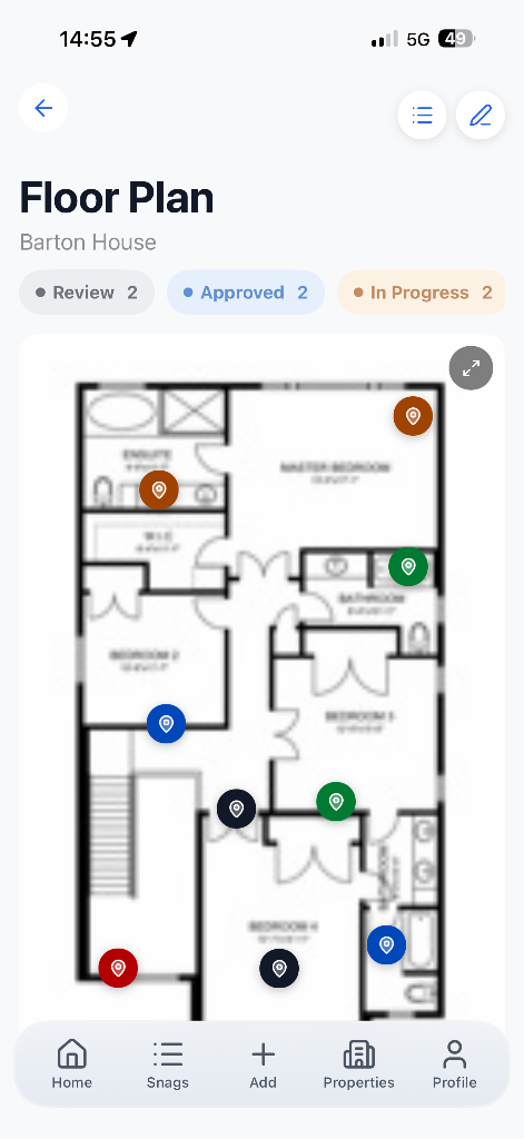 Floorplan Pinning